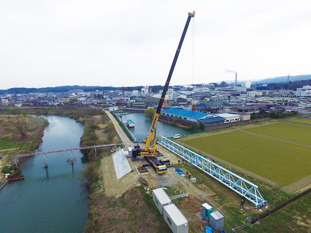 三角トラス金津工場